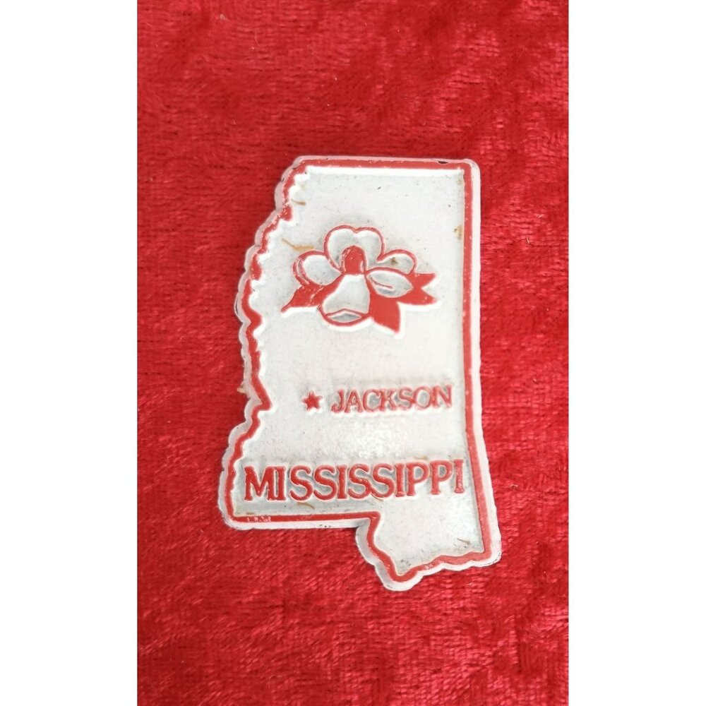 Vintage Mississippi State Souvenir‎ Magnet